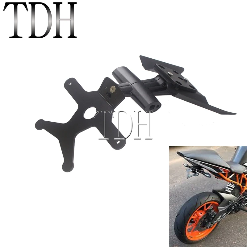For 2017-2019 125 250 390 Tidy Fender Eliminator Kit Tail Tidy License Plate Frame CNC Aluminum Registration Holder Bracket
For 2017-2019 125 250 390 Tidy Fender Eliminator Kit Tail Tidy License Plate Frame CNC Aluminum Registration Holder Bracket