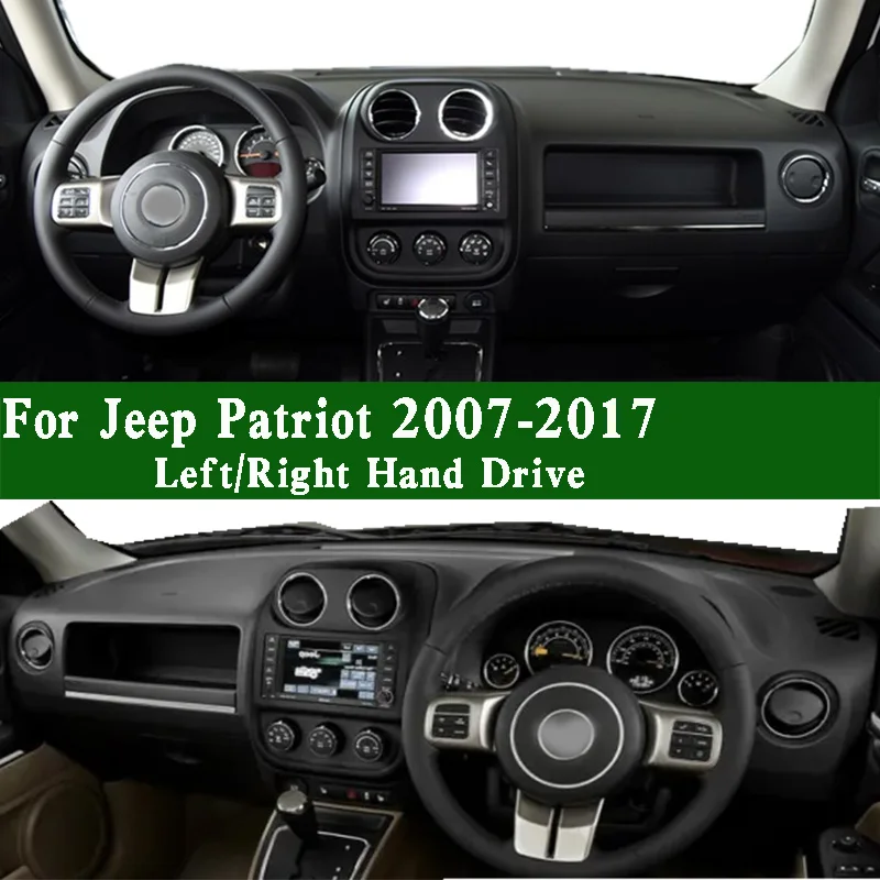 For Jeep Patriot 2007-2017 MK74 Car-Styling Dashmat Dashboard Cover Instrument Panel Protective Pad Anti-Dirt Dash Mat
For Jeep Patriot 2007-2017 MK74 Car-Styling Dashmat Dashboard Cover Instrument Panel Protective Pad Anti-Dirt Dash Mat