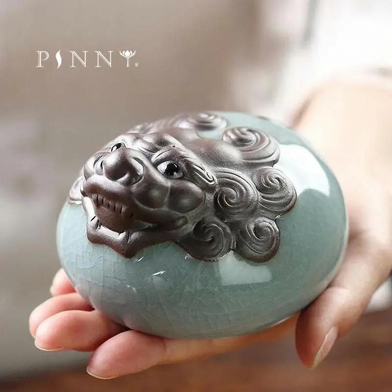 PINNY Dragon Egg Brave Troops Ceramics Tea Pet Home Decoration Accessories Modern Chinese Kung Fu Tea Accessories
PINNY Dragon Egg Brave Troops Ceramics Tea Pet Home Decoration Accessories Modern Chinese Kung Fu Tea Accessories