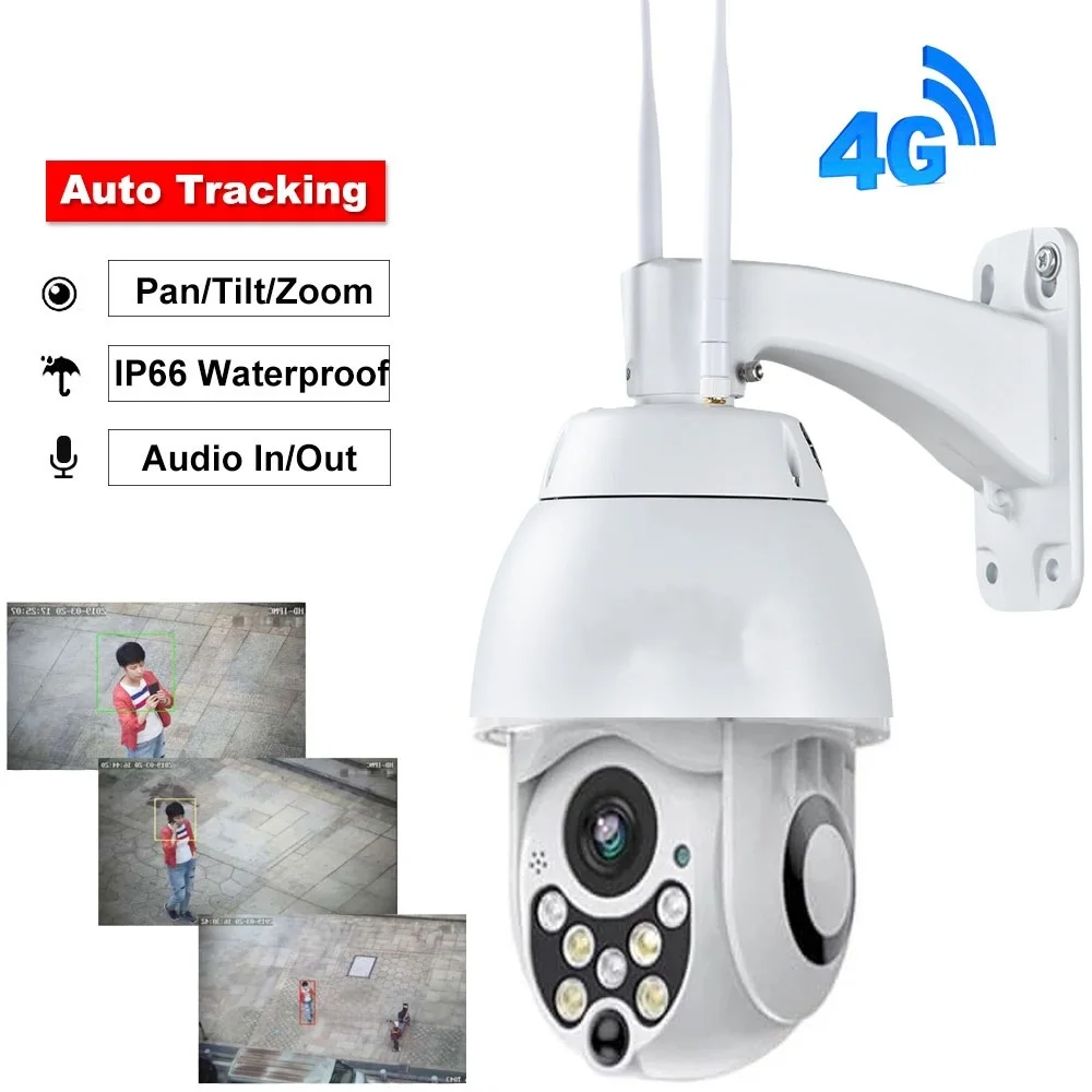 4G Mobile 1080P Mini Smart Speed Dome IP Camera with Day & Night Full Color 4x Digital zoom Cloud Recording Free APP Waterproof
4G Mobile 1080P Mini Smart Speed Dome IP Camera with Day & Night Full Color 4x Digital zoom Cloud Recording Free APP Waterproof