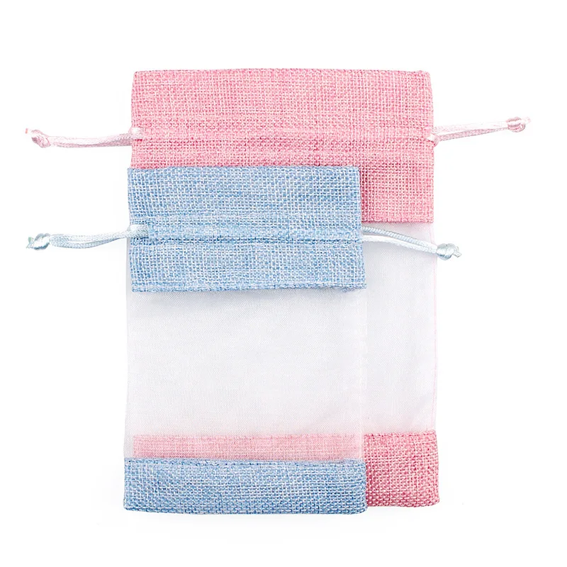 25pcs 10x14 13x18CM Two-sided Window-opening Linen Bag Jewelry Storage Gift Bag Wedding Organza Non-woven Bag
25pcs 10x14 13x18CM Two-sided Window-opening Linen Bag Jewelry Storage Gift Bag Wedding Organza Non-woven Bag