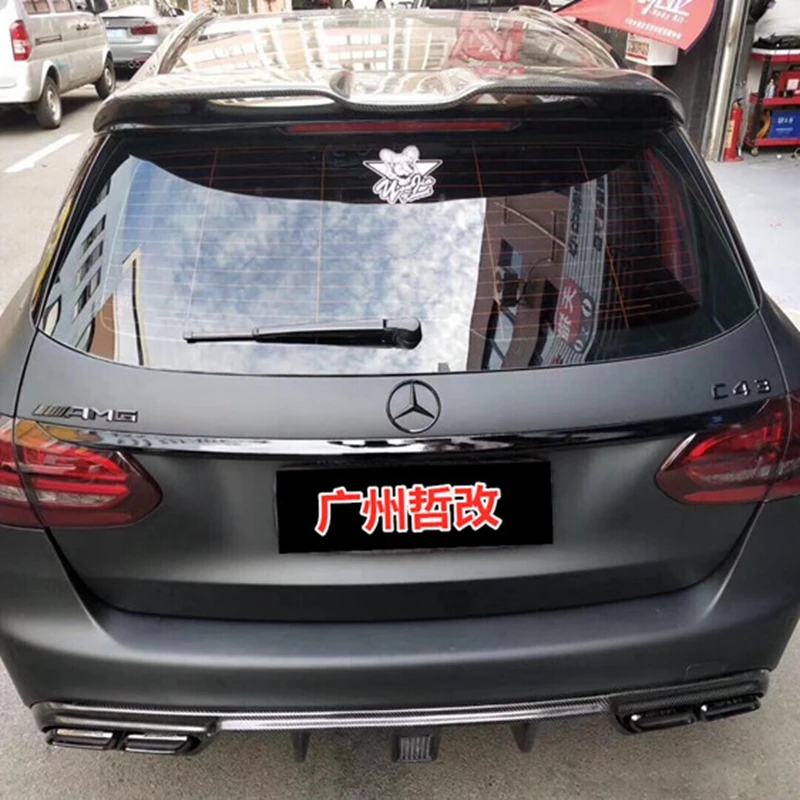 For Mercedes Benz Class W205 Travel version 5 Doo 2016-2019 Carbon Fiber Rear Roof Spoiler Wing Trunk Lip Boot Cover Car Styling
For Mercedes Benz Class W205 Travel version 5 Doo 2016-2019 Carbon Fiber Rear Roof Spoiler Wing Trunk Lip Boot Cover Car Styling