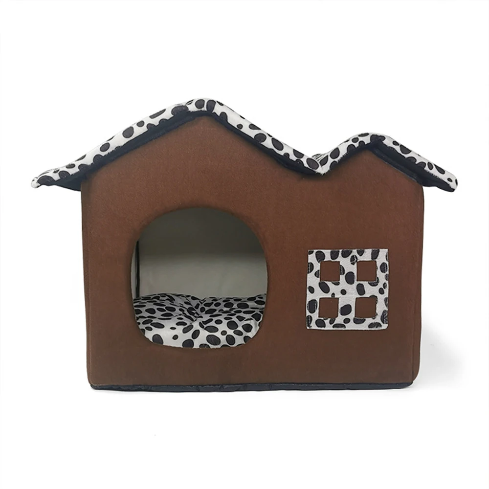 Cat House Indoor Dog Bed Foldable Winter Warm Pet Home Soft Sofa Tent Short Plush Kennel Cushion Removable Dog Bed Cat Supplies
Cat House Indoor Dog Bed Foldable Winter Warm Pet Home Soft Sofa Tent Short Plush Kennel Cushion Removable Dog Bed Cat Supplies