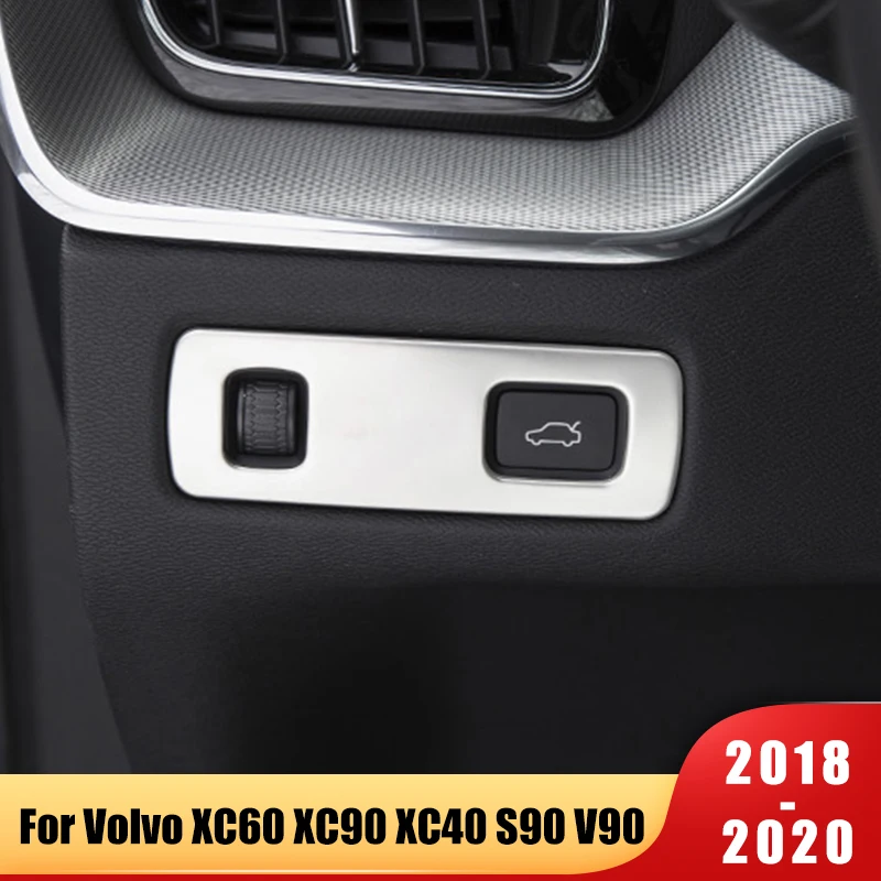 For Volvo XC60 XC90 XC40 S90 V90 2018 2019 2020 Car Headlight Switch Sequin Headlight Adjust Cover Trim Stickers Accessories
For Volvo XC60 XC90 XC40 S90 V90 2018 2019 2020 Car Headlight Switch Sequin Headlight Adjust Cover Trim Stickers Accessories