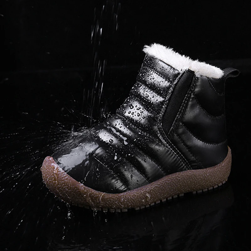 Winter Kids Snow Boots Warm Fur Plush Ankle Cotton Baby Sport Shoes for Girls Boys Non-slip Waterproof Children Hiking Boots
Winter Kids Snow Boots Warm Fur Plush Ankle Cotton Baby Sport Shoes for Girls Boys Non-slip Waterproof Children Hiking Boots