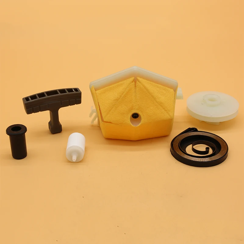 Air Filter Recoil Starter Pulley Spring Handle Kit For HUSQVARNA 50 51 55 Garden Chainsaw Spare Parts
Air Filter Recoil Starter Pulley Spring Handle Kit For HUSQVARNA 50 51 55 Garden Chainsaw Spare Parts