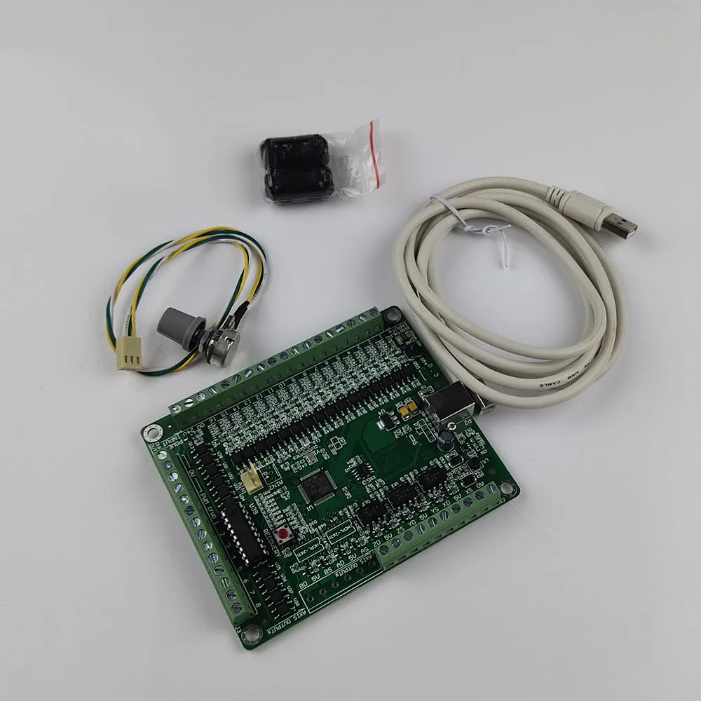 USB 5-axis mach3 motion control card engraving machine controller 5-axis linkage supports Windows version plug and play 32/64
USB 5-axis mach3 motion control card engraving machine controller 5-axis linkage supports Windows version plug and play 32/64