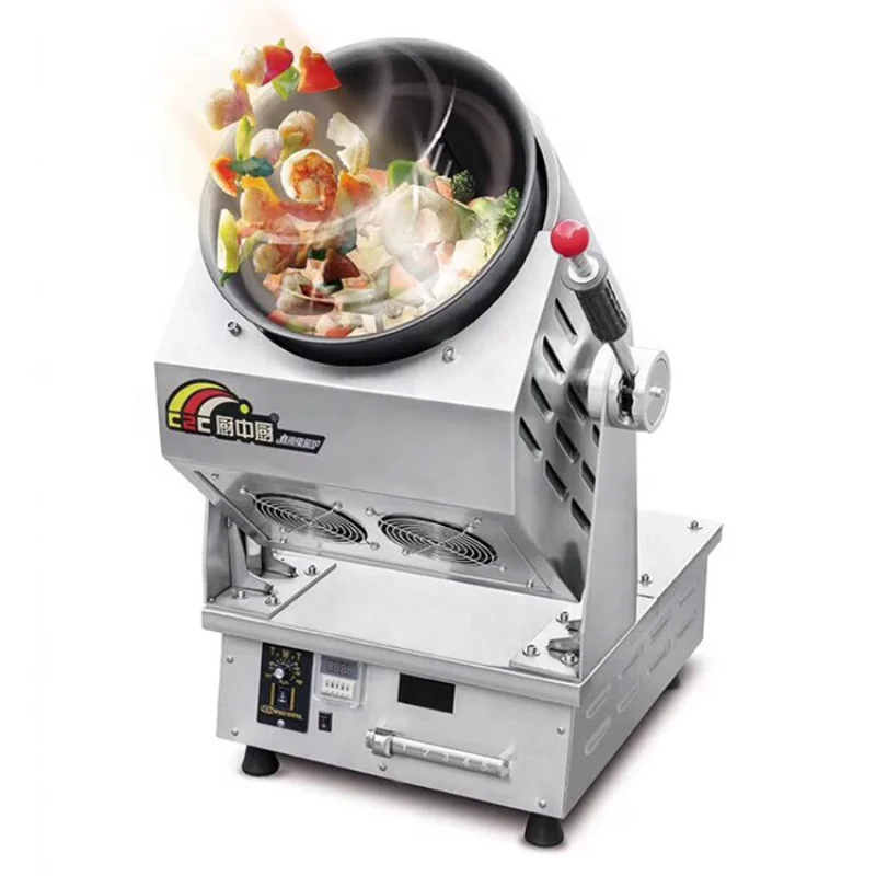 Fast Food Restaurant Gas/Induction Automatic Fried Rice Wok Machine Intelligent Stir Fry Cooking Robot
Fast Food Restaurant Gas/Induction Automatic Fried Rice Wok Machine Intelligent Stir Fry Cooking Robot