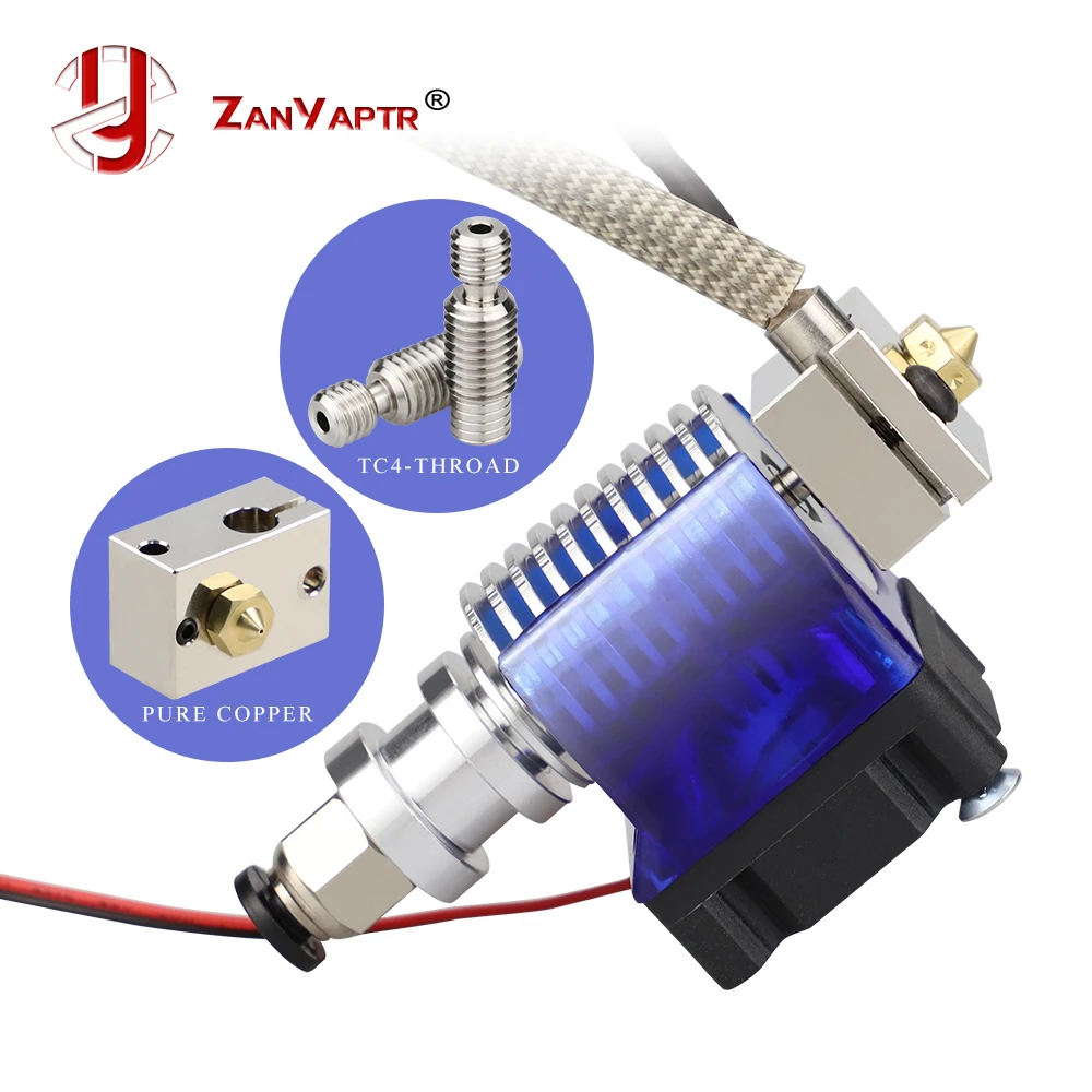 Полностью металлический v6 hotend 12 В/24 В пульт дистанционного управления Bowen print J-head Hotend и кронштейн охлаждающего вентилятора для E3D HOTEND для PT100
Полностью металлический v6 hotend 12 В/24 В пульт дистанционного управления Bowen print J-head Hotend и кронштейн охлаждающего вентилятора для E3D HOTEND для PT100