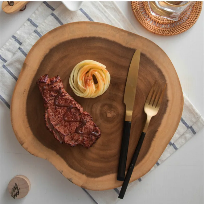 Acacia Wood Cutting Board Creative Natural Tree Stump Irregular Shape Kitchen Chopping Block Desserts Plate Shooting Props WF
Acacia Wood Cutting Board Creative Natural Tree Stump Irregular Shape Kitchen Chopping Block Desserts Plate Shooting Props WF