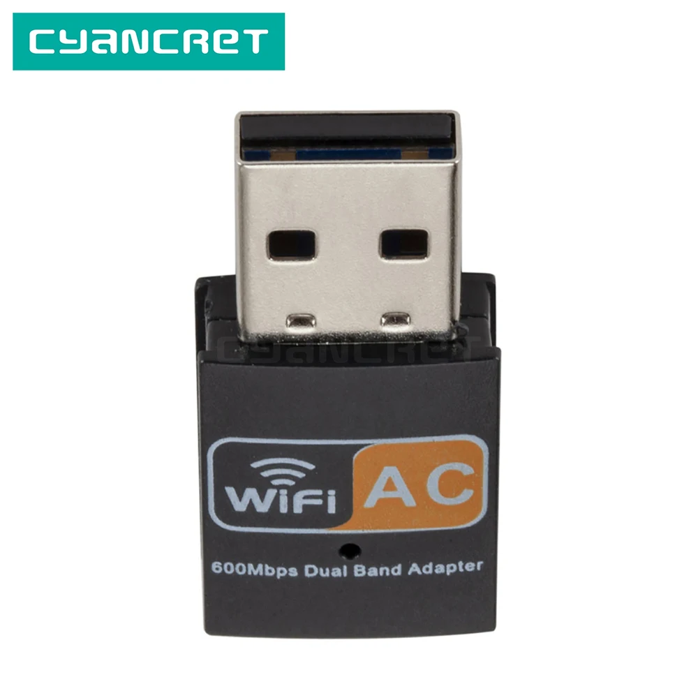Mini Usb Wireless Network Card wifi Receiver 2.4G & 5G Dual Band 11AC 600M Built-in Antenna LAN Adapter for Windows
Mini Usb Wireless Network Card wifi Receiver 2.4G & 5G Dual Band 11AC 600M Built-in Antenna LAN Adapter for Windows