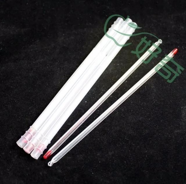 10 pcs 30cm Chemical laboratory equipment glass temperature meter 0-100 degree 
10 pcs 30cm Chemical laboratory equipment glass temperature meter 0-100 degree