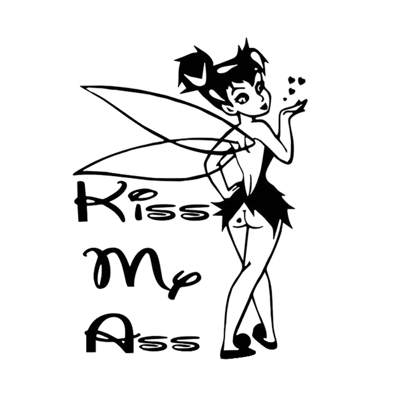 17.2 * 12.5cm Kiss My Butt Fun Beauty Design Styling Window Bumper Novelty JDM Drift Vinyl Car Stickers
17.2 * 12.5cm Kiss My Butt Fun Beauty Design Styling Window Bumper Novelty JDM Drift Vinyl Car Stickers