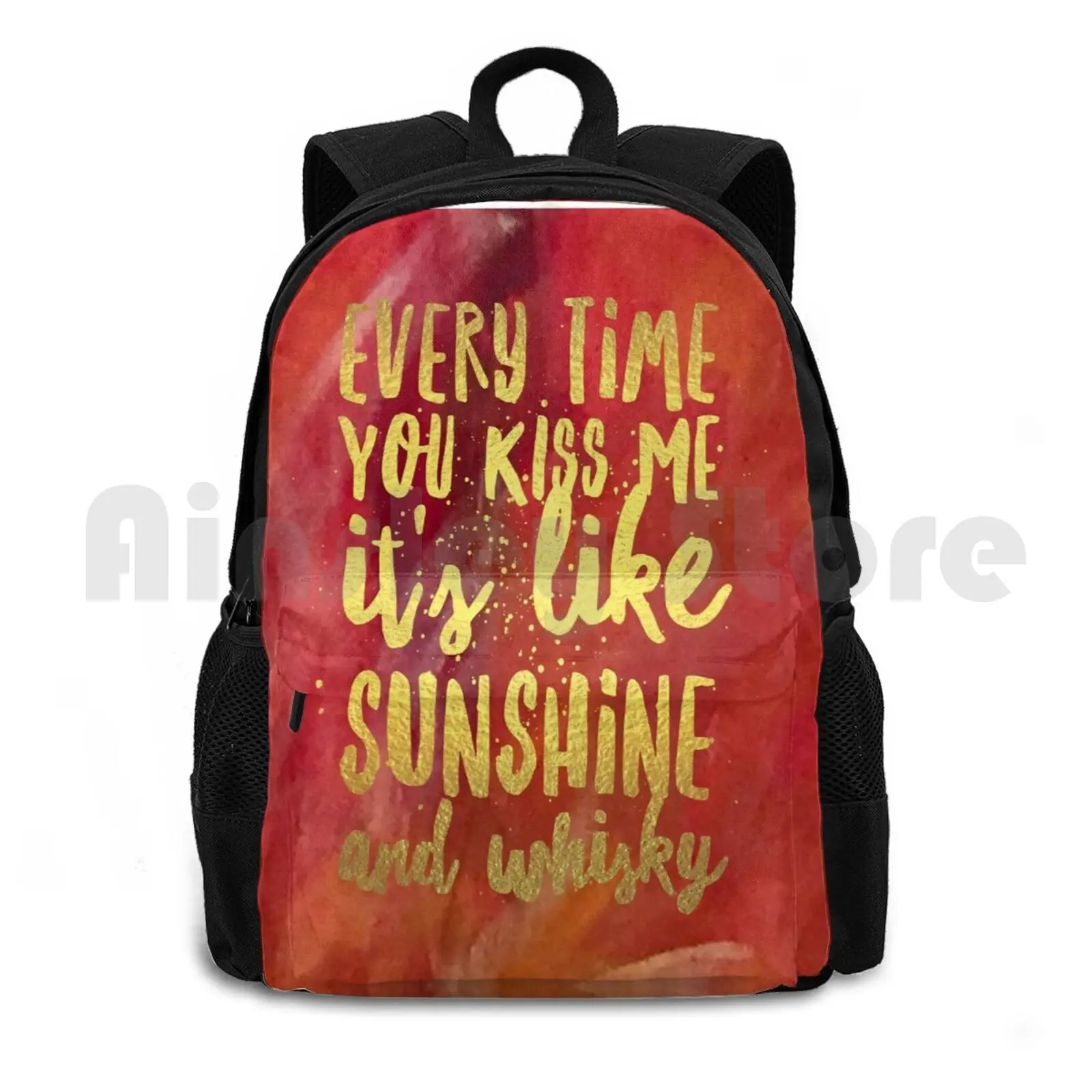 Words : Every Time You Kiss Me It's Like Sunshine And Whisky Outdoor Hiking Backpack Riding Climbing Sports Bag Every Time You
Words : Every Time You Kiss Me It's Like Sunshine And Whisky Outdoor Hiking Backpack Riding Climbing Sports Bag Every Time You