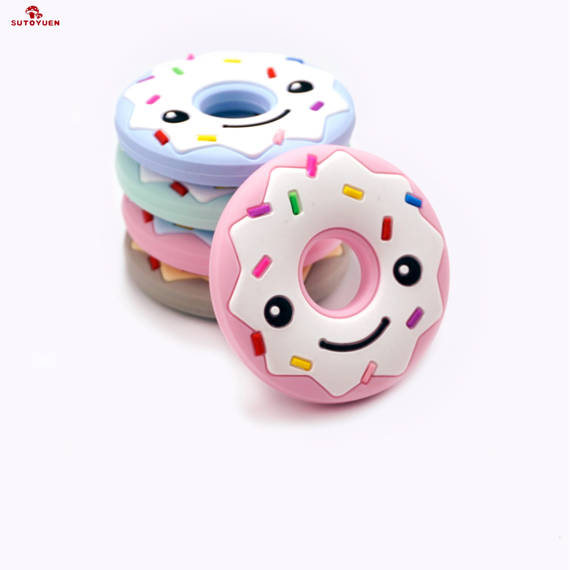 Sutoyuen 50pcs Baby Silicone Donut Teether BPA Free DIY Pendant Crafts Nursing Necklace Teething Chewable Toys Accessories
Sutoyuen 50pcs Baby Silicone Donut Teether BPA Free DIY Pendant Crafts Nursing Necklace Teething Chewable Toys Accessories
