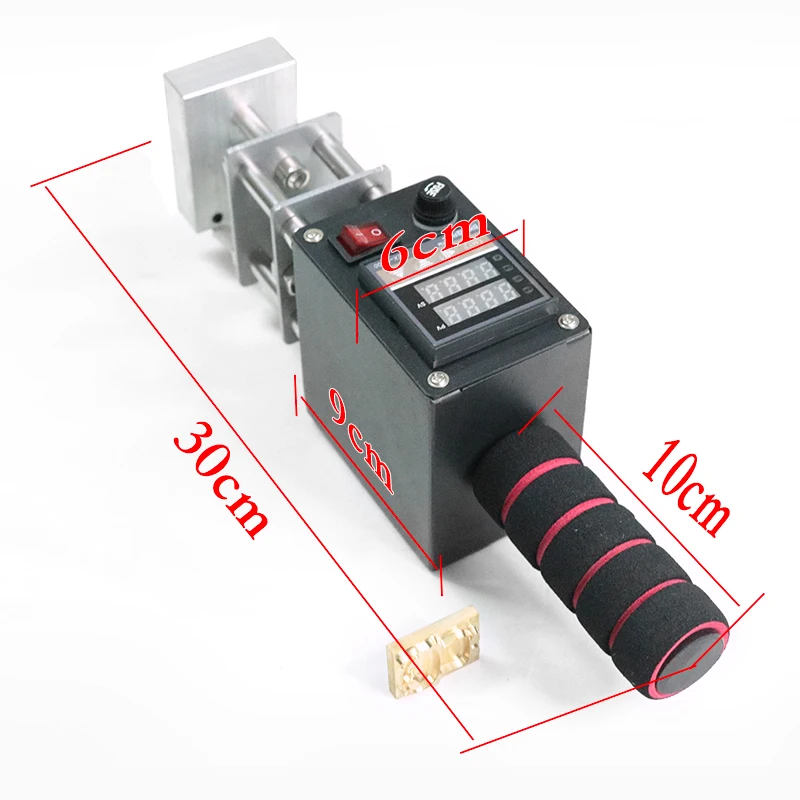 500W Hand-Held Hot Stamping Machine Small Copper Mold Wood Plastic Leather Leather Goods Hot Stamping and Embossing
500W Hand-Held Hot Stamping Machine Small Copper Mold Wood Plastic Leather Leather Goods Hot Stamping and Embossing