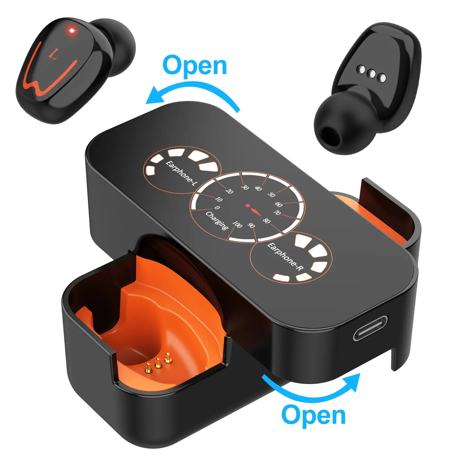 New TWS Bluetooth Earphone Touch Control Charging Case Waterproof Type-C Wireless Headphone Car Dashboa Noise Reduction Eardbuds
New TWS Bluetooth Earphone Touch Control Charging Case Waterproof Type-C Wireless Headphone Car Dashboa Noise Reduction Eardbuds