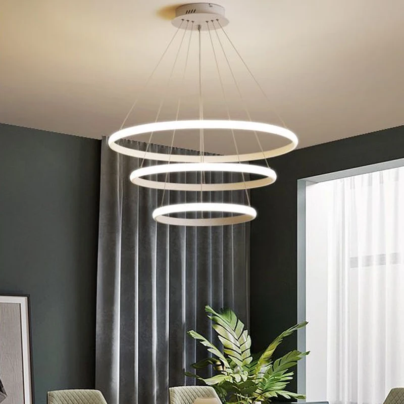 Modern led chandeliers living room decor circle chandelier lighting lustre ring lamp bedroom dining kitchen light bar iluminador
Modern led chandeliers living room decor circle chandelier lighting lustre ring lamp bedroom dining kitchen light bar iluminador