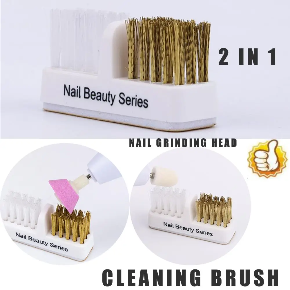 Professional Manicure Tools Nail Art Salon Portable Cleaning Brush Dual Brush Nail Drill Bits Copper Wire Cleaner
Professional Manicure Tools Nail Art Salon Portable Cleaning Brush Dual Brush Nail Drill Bits Copper Wire Cleaner