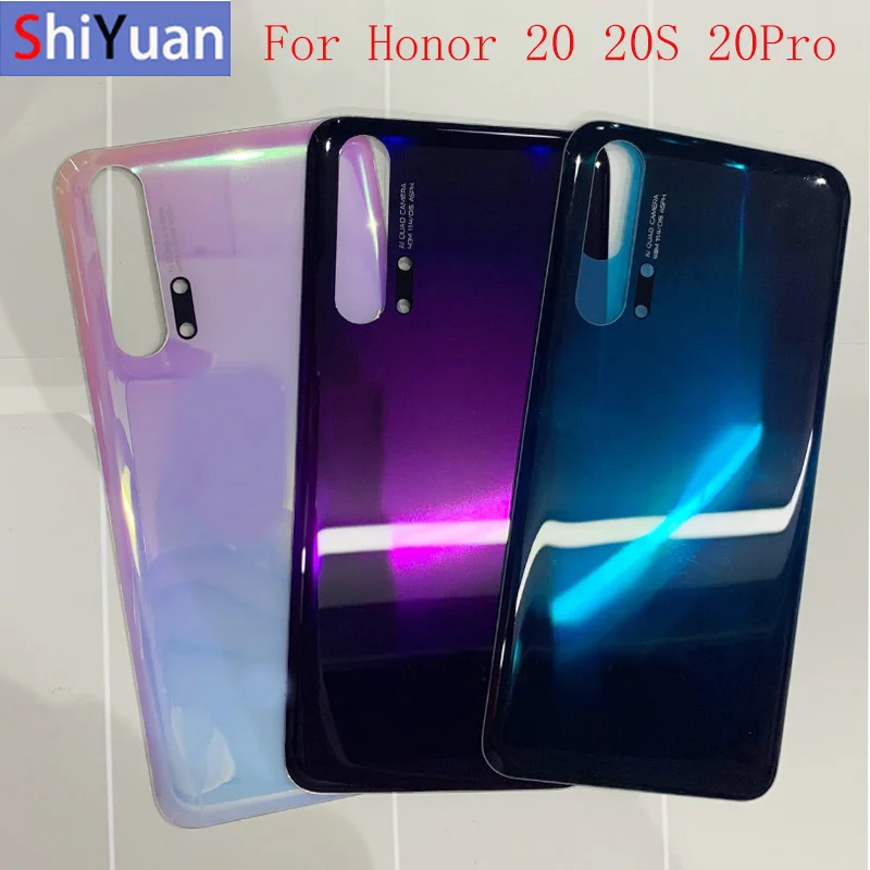 Крышка батарейного отсека, Задняя стеклянная панель для Huawei Honor 20 20S 20Pro, замена крышки
Крышка батарейного отсека, Задняя стеклянная панель для Huawei Honor 20 20S 20Pro, замена крышки