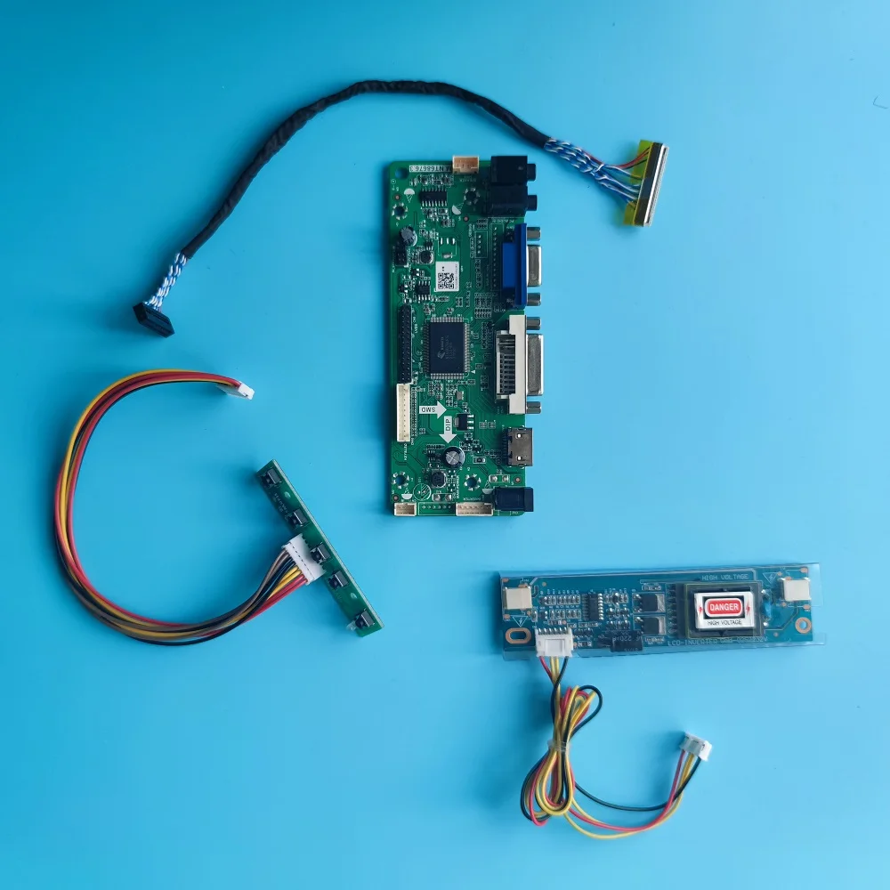 Работа для 30-контактного 18,5 дюйма LM190WH1-TLA1 LM156WH1-TLE1 HSD156MGW1-A00 1366*768 2 лампы Плата контроллера экрана LVDS DVI VGA Сигнал
Работа для 30-контактного 18,5 дюйма LM190WH1-TLA1 LM156WH1-TLE1 HSD156MGW1-A00 1366*768 2 лампы Плата контроллера экрана LVDS DVI VGA Сигнал