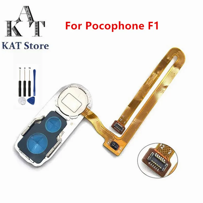 1PCS For Xiaomi Pocophone F1 Fingerprint Scanner Touch Sensor ID Home Button Return Keypad Flex Cable Replacement Parts
1PCS For Xiaomi Pocophone F1 Fingerprint Scanner Touch Sensor ID Home Button Return Keypad Flex Cable Replacement Parts