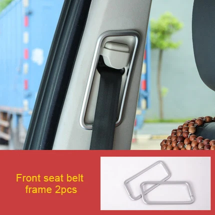 Для Land Rover Range Rover sport HSE 2010-2013 хромированная передняя рамка ремня безопасности 2 шт.
Для Land Rover Range Rover sport HSE 2010-2013 хромированная передняя рамка ремня безопасности 2 шт.