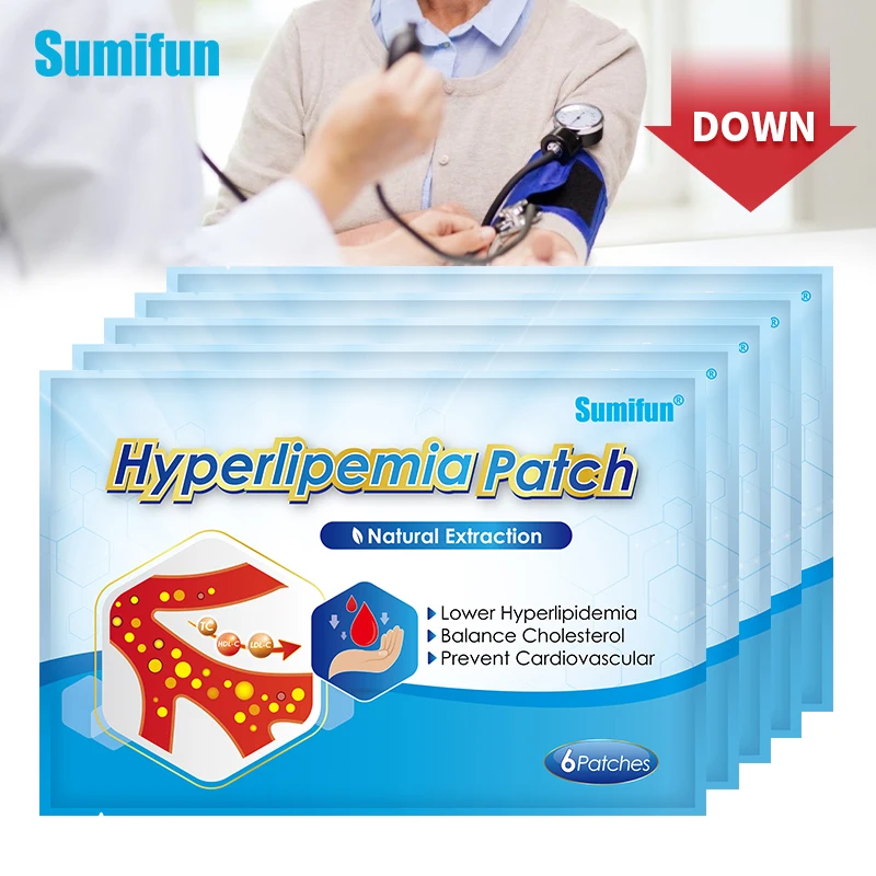 6 шт. Sumifun новые Пластыри для липидов в крови для баланса гиперлипиемии контроль высокого кровяного давления китайские травяные пластыри K06401
6 шт. Sumifun новые Пластыри для липидов в крови для баланса гиперлипиемии контроль высокого кровяного давления китайские травяные пластыри K06401