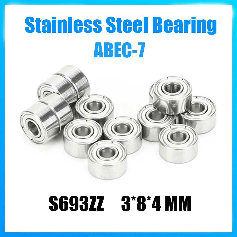 S693ZZ подшипник 3*8*4 мм 5 шт. ABEC-7 440C роликовые подшипники из нержавеющей стали S693Z S693 Z ZZ R-830ZZ
S693ZZ подшипник 3*8*4 мм 5 шт. ABEC-7 440C роликовые подшипники из нержавеющей стали S693Z S693 Z ZZ R-830ZZ