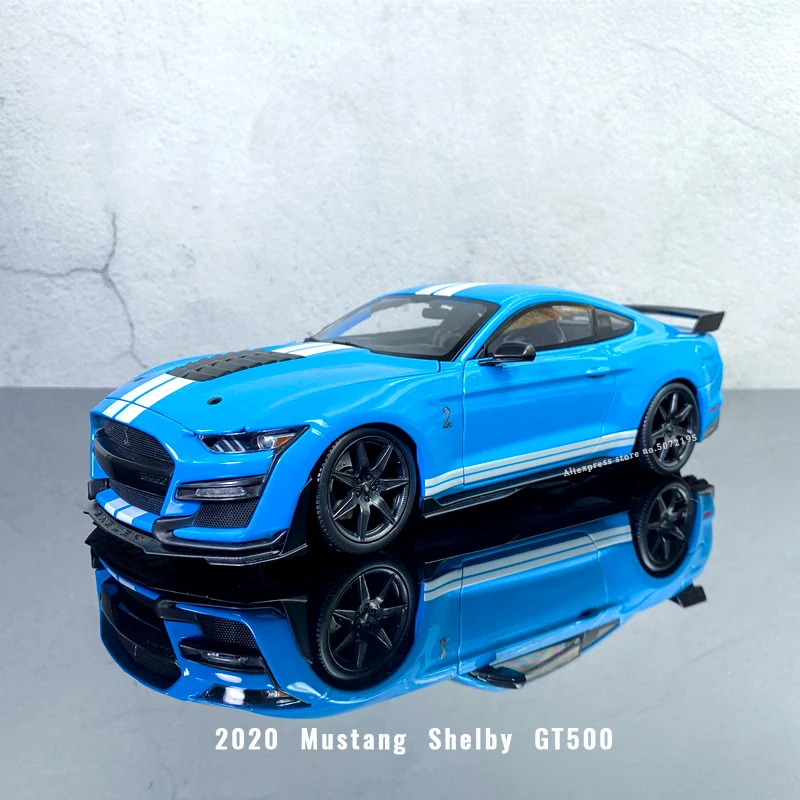 Спортивный автомобиль Maisto 1:18 New Blue Ford 2020 Mustang Shelby GT500, модель автомобиля из сплава, коллекционные игрушки, подарки для мальчиков на день рождения
Спортивный автомобиль Maisto 1:18 New Blue Ford 2020 Mustang Shelby GT500, модель автомобиля из сплава, коллекционные игрушки, подарки для мальчиков на день рождения