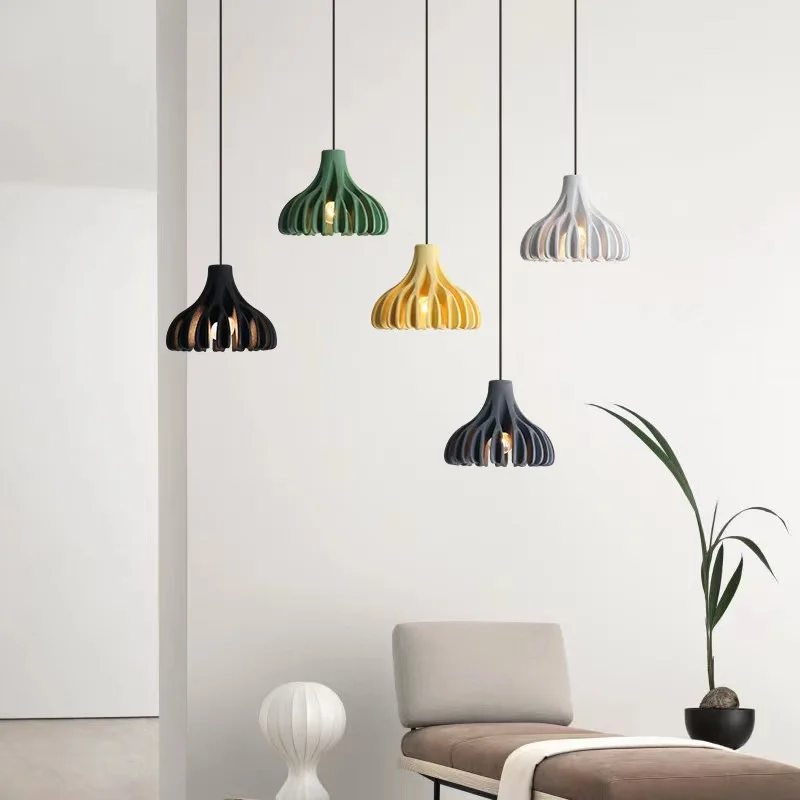 Modern Simple Pendant Lights Nordic Macaron Resin Hanglamp Living Room Decoration Light Restaurant Bar Creative Led Chandeliers
Modern Simple Pendant Lights Nordic Macaron Resin Hanglamp Living Room Decoration Light Restaurant Bar Creative Led Chandeliers