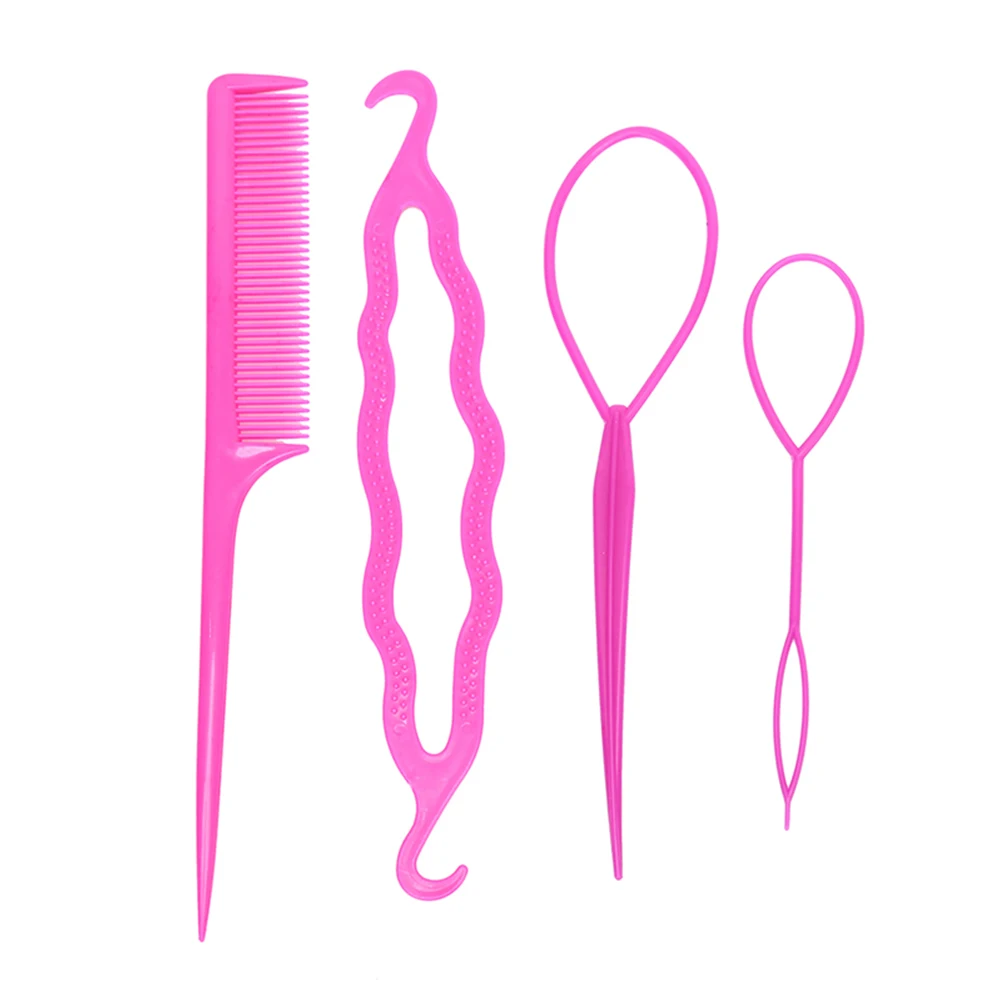 4Pcs/Lot Pratical Easy To Use Topsy Tail Hair Braid Ponytail Maker Styling Tool Hair Accessories Hair Braiding Making Tools
4Pcs/Lot Pratical Easy To Use Topsy Tail Hair Braid Ponytail Maker Styling Tool Hair Accessories Hair Braiding Making Tools