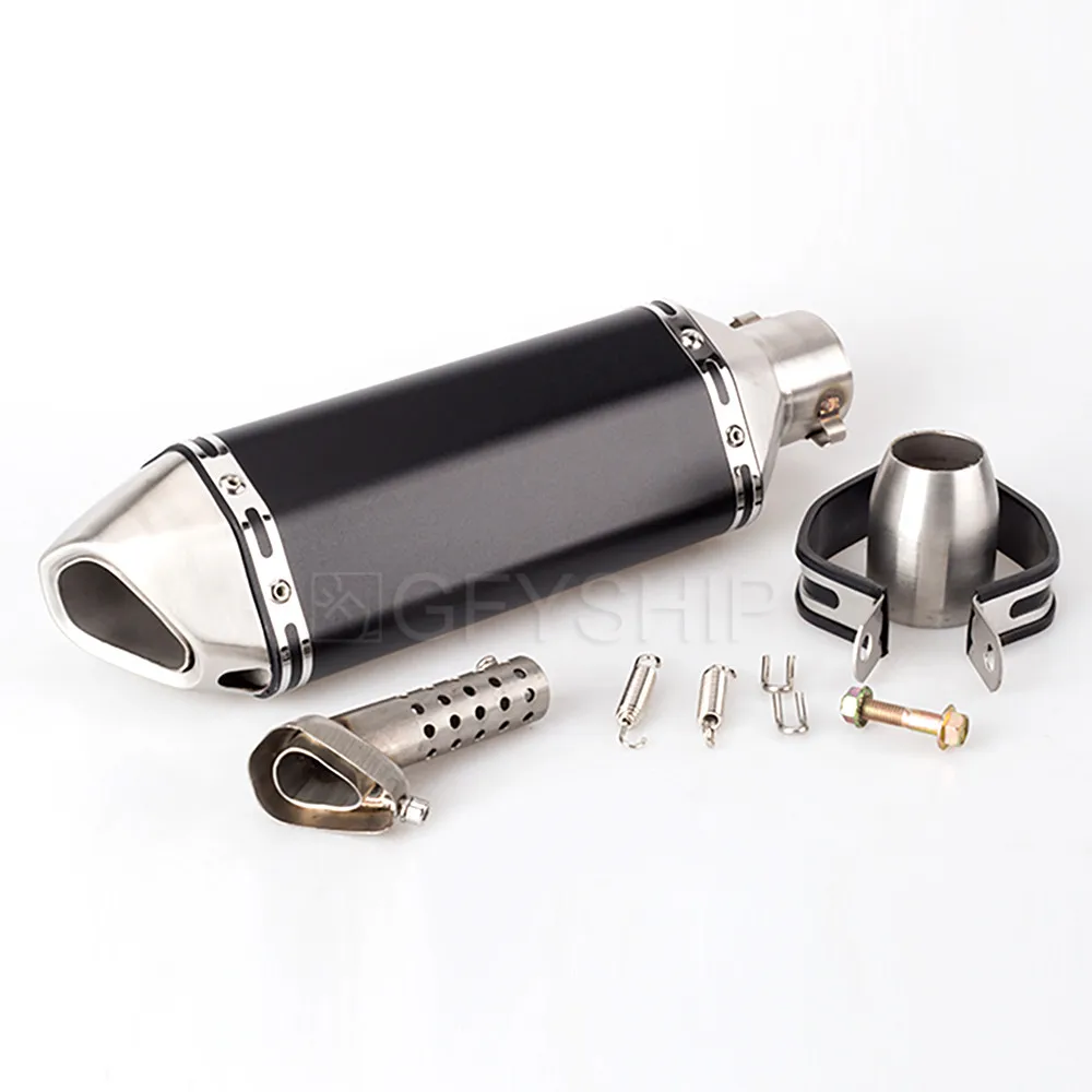 For Suzuki Yamaha Honda KTM Kawasaki Escape Slip on Motorcycle 51mm Universal ExhaustMotorcycle Exhaust Pipe Muffler
For Suzuki Yamaha Honda KTM Kawasaki Escape Slip on Motorcycle 51mm Universal ExhaustMotorcycle Exhaust Pipe Muffler