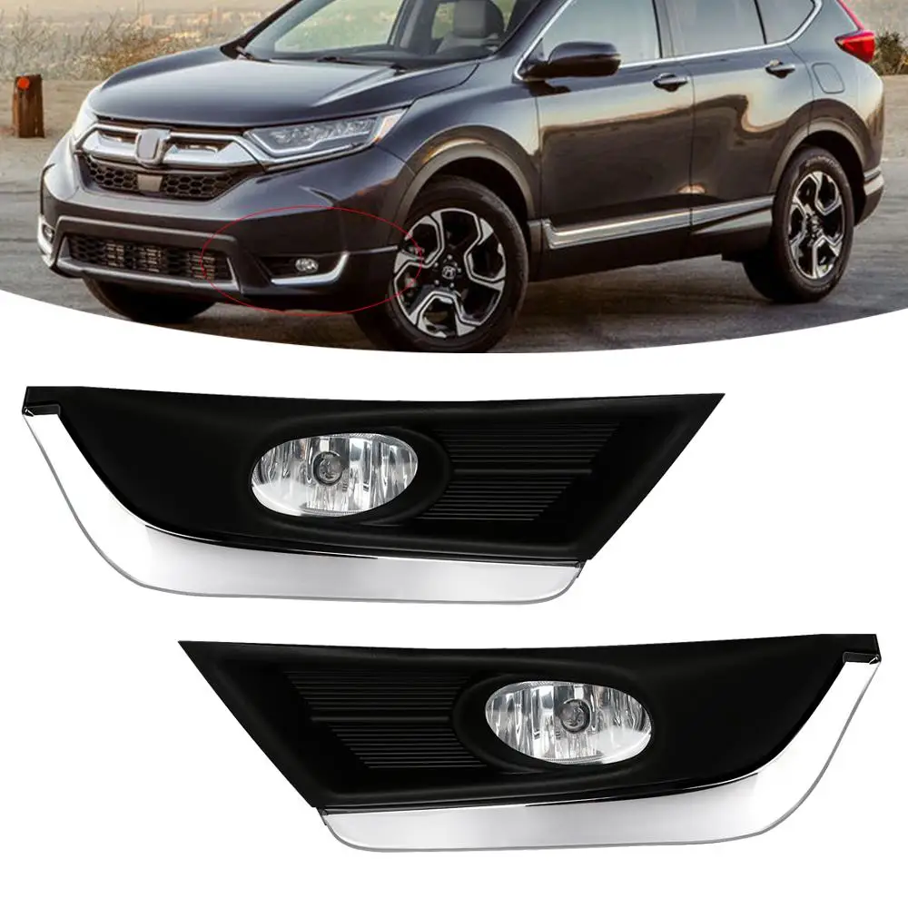 Для Honda CR-V 2017 2018 2019 2020 2021 2022 Автомобильные противотуманные фары в сборе, проводной переключатель, хромированная отделка, автомобильный передний бампер, ходовая фара
Для Honda CR-V 2017 2018 2019 2020 2021 2022 Автомобильные противотуманные фары в сборе, проводной переключатель, хромированная отделка, автомобильный передний бампер, ходовая фара