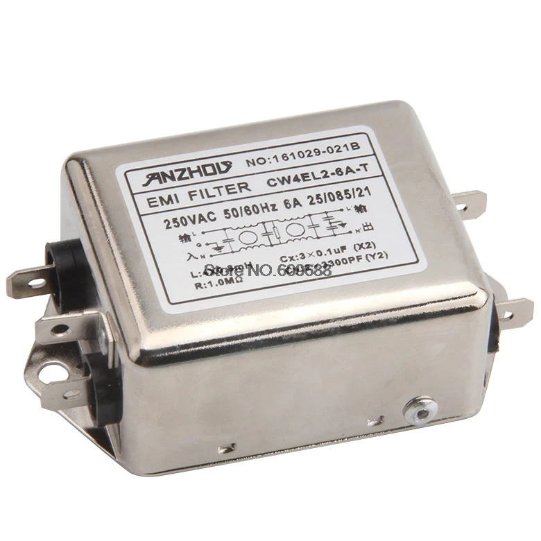 CW4EL2 EMI Power Filter Double-Section Power Filter CW4EL2-6A-T 6A CW4EL2-10A-T 10A CW4EL2-20A-T 20A
CW4EL2 EMI Power Filter Double-Section Power Filter CW4EL2-6A-T 6A CW4EL2-10A-T 10A CW4EL2-20A-T 20A