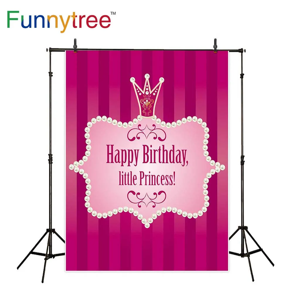 Funnytree Photography Backdrops Pink Purple Striped Birthday Crown Pearls Frame Photocall Photography Studio Funds Party
Funnytree Photography Backdrops Pink Purple Striped Birthday Crown Pearls Frame Photocall Photography Studio Funds Party
