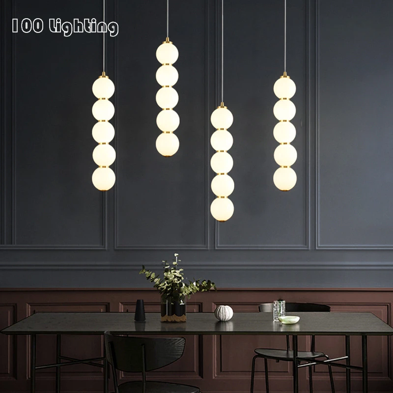 New Style 5 White Glass Pendant lights Restaurant Kitchen Pendant lamp Gold Metal Home Decoration Lighting Fixtures Suspension
New Style 5 White Glass Pendant lights Restaurant Kitchen Pendant lamp Gold Metal Home Decoration Lighting Fixtures Suspension