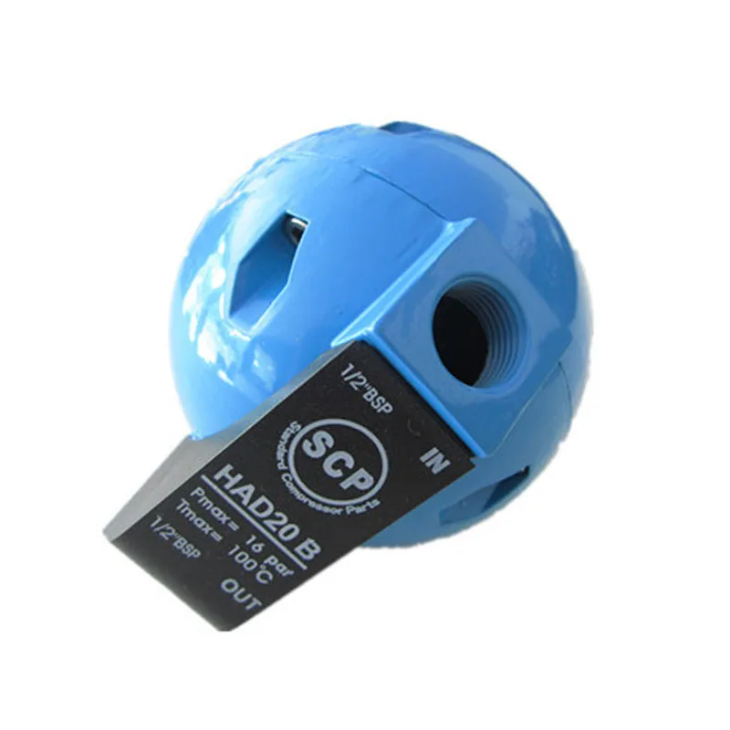1/2" DN15 16Bar BSP thread Automatic Drain Valve HAD20B Air Compressor Cold and Dry Ball type float automatic water dispense
1/2" DN15 16Bar BSP thread Automatic Drain Valve HAD20B Air Compressor Cold and Dry Ball type float automatic water dispense