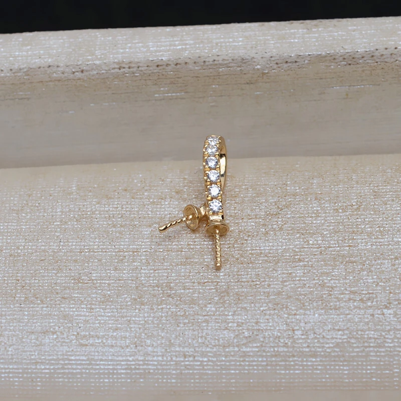 DIY Making Real AU750 18K Gold Pendant Mountings Findings Jewelry Settings Accessories Base Parts for Pearls Crystal Jade Coral
DIY Making Real AU750 18K Gold Pendant Mountings Findings Jewelry Settings Accessories Base Parts for Pearls Crystal Jade Coral