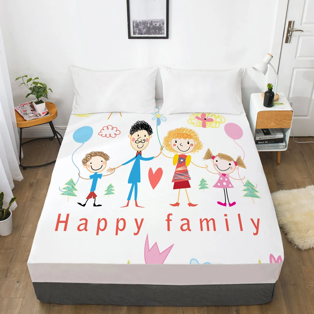 Children Elastic fitted sheet bed sheet With An Elastic Band Bedding For Kids baby child Mattress Cover Double Bed cover Family
Children Elastic fitted sheet bed sheet With An Elastic Band Bedding For Kids baby child Mattress Cover Double Bed cover Family