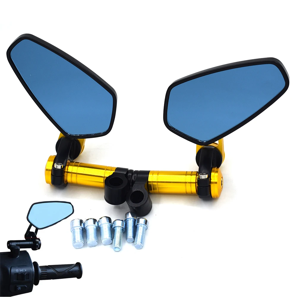 Universal CNC motorcycle rearview mirror blue anti-glare convex mirror For HONDA PCX125 PCX150 CBR125R CBR150R F2,F3,F4,F4i F5
Universal CNC motorcycle rearview mirror blue anti-glare convex mirror For HONDA PCX125 PCX150 CBR125R CBR150R F2,F3,F4,F4i F5