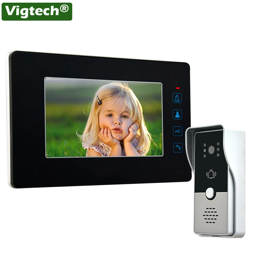 7 Inch Monitor Video Doorbell Home Intercom Device Wired Video Door Phone System Kit With White Light Sensor Waterproof
7 Inch Monitor Video Doorbell Home Intercom Device Wired Video Door Phone System Kit With White Light Sensor Waterproof