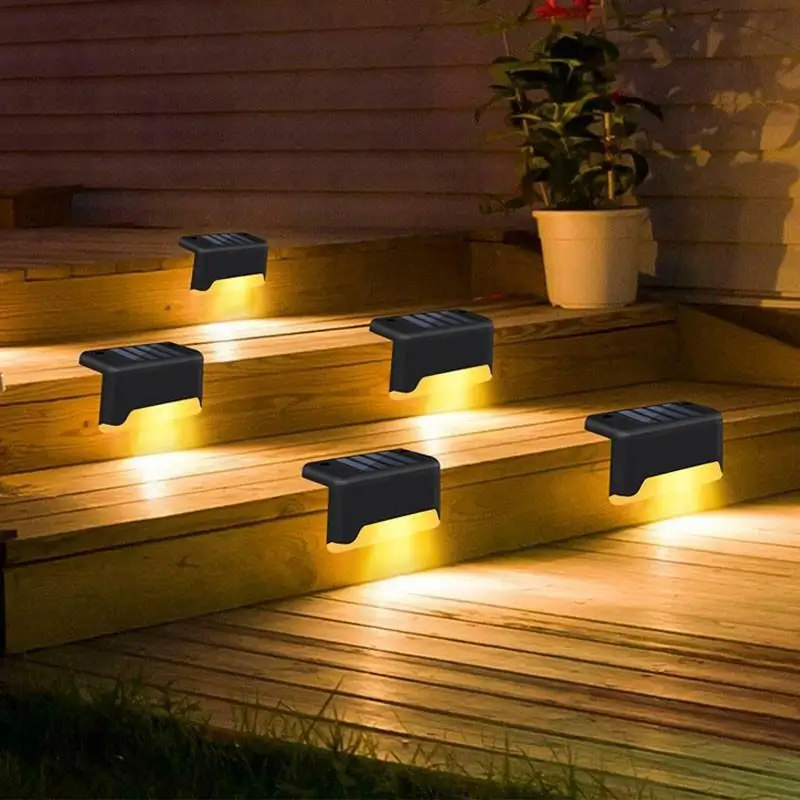 6/8pcs LED Solar Lamp Path Stair Outdoor Waterproof Wall Light Garden Landscape Step Stair Deck Lights Balcony Fence Solar Light
6/8pcs LED Solar Lamp Path Stair Outdoor Waterproof Wall Light Garden Landscape Step Stair Deck Lights Balcony Fence Solar Light