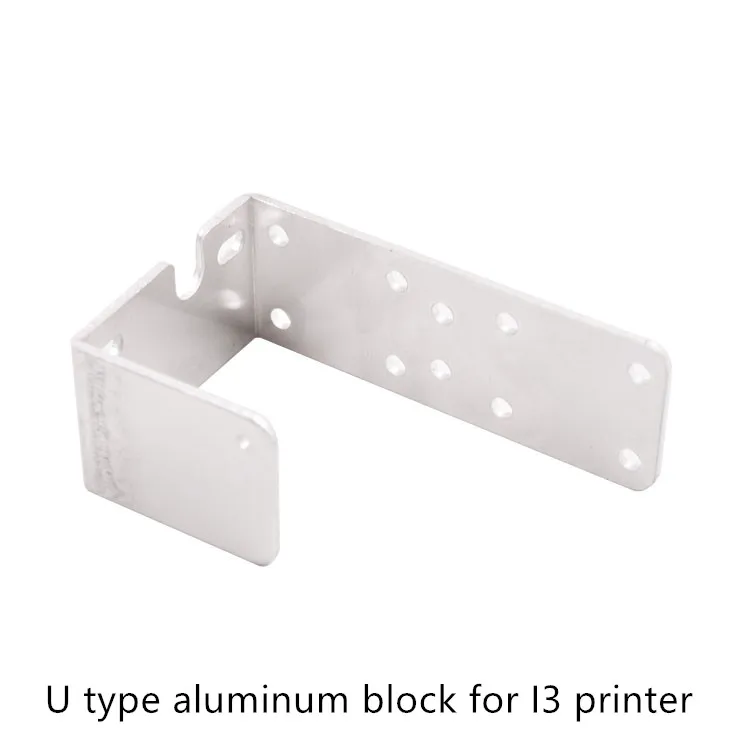 LINK CNC 3D printer accessories I3 U type aluminum block sheet for linear bearing SCS8UU sliding part
LINK CNC 3D printer accessories I3 U type aluminum block sheet for linear bearing SCS8UU sliding part