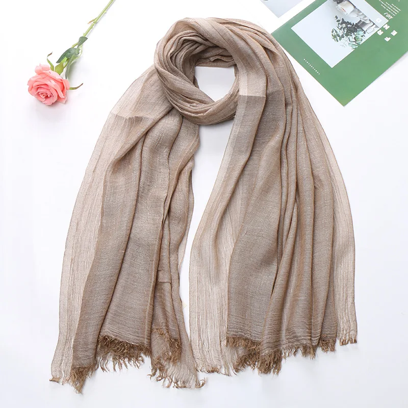 Unisex Style Cotton Hijab Linen designer Scarf women Solid Color Long Women's Scarves Shawl Fashion Snood scarf handkerchief
Unisex Style Cotton Hijab Linen designer Scarf women Solid Color Long Women's Scarves Shawl Fashion Snood scarf handkerchief