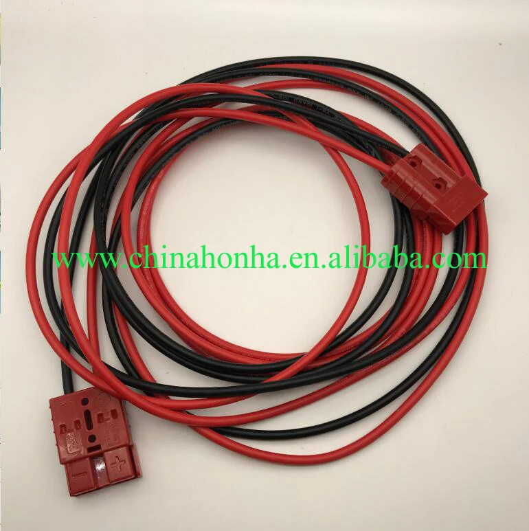 Connector 50A 600V with 5m 10AWG red black solar cable connect solar panel and portable battery for folding solar panel
Connector 50A 600V with 5m 10AWG red black solar cable connect solar panel and portable battery for folding solar panel