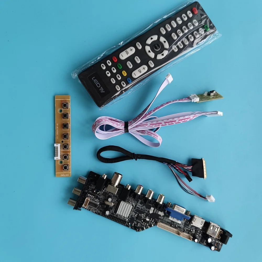 Для LTN156AT02-A04 сигнал цифровой светодиодный USB VGA плата контроллера ТВ панель DVB HDMI-совместимый AV 1366X768 15,6 "DVB-T пульт дистанционного управления
Для LTN156AT02-A04 сигнал цифровой светодиодный USB VGA плата контроллера ТВ панель DVB HDMI-совместимый AV 1366X768 15,6 "DVB-T пульт дистанционного управления