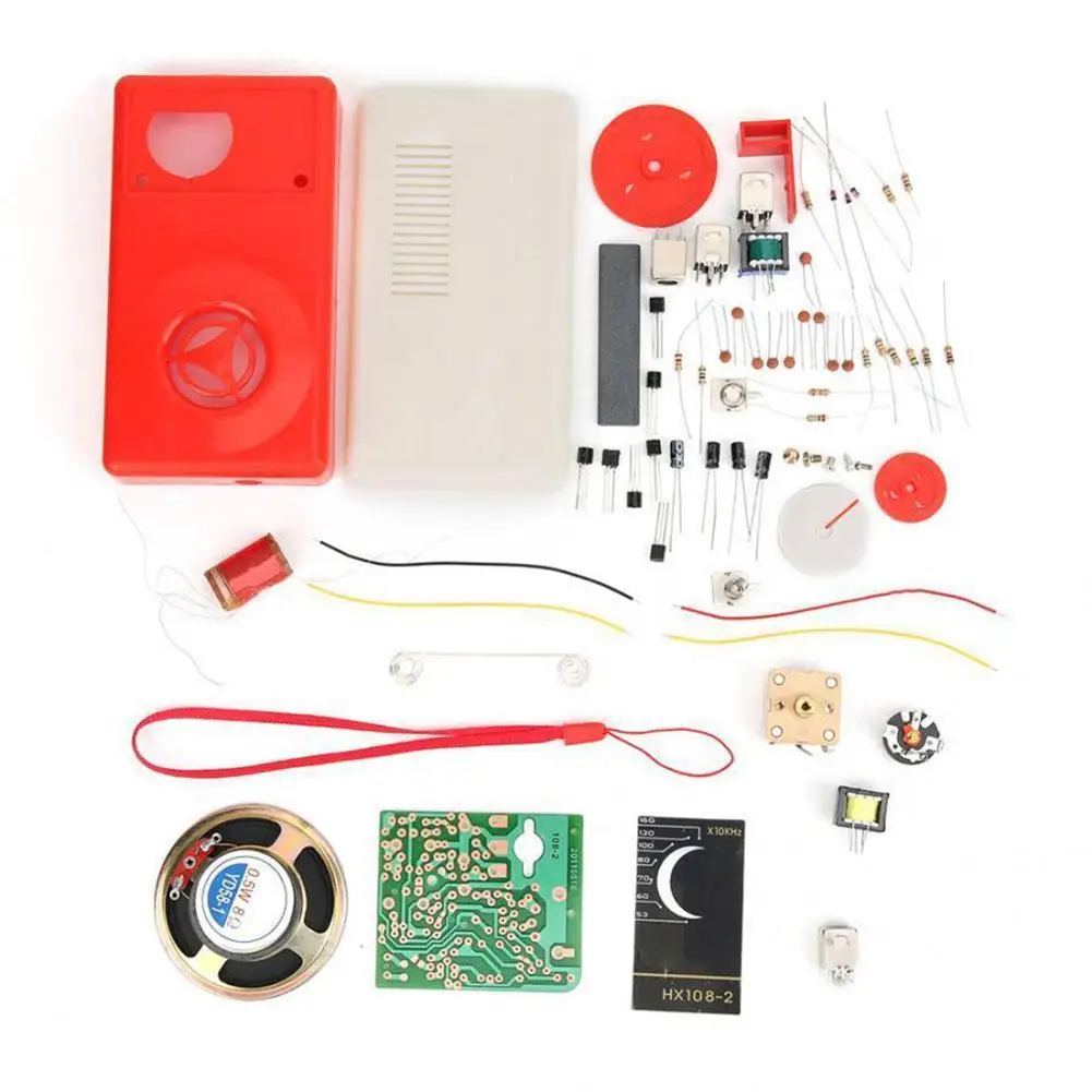 For HX108-2 1set X Radio Electronic DIY Kit 7-tube Radio Electronic Production Parts/kit AM Seven-tube AM Radio Kit
For HX108-2 1set X Radio Electronic DIY Kit 7-tube Radio Electronic Production Parts/kit AM Seven-tube AM Radio Kit