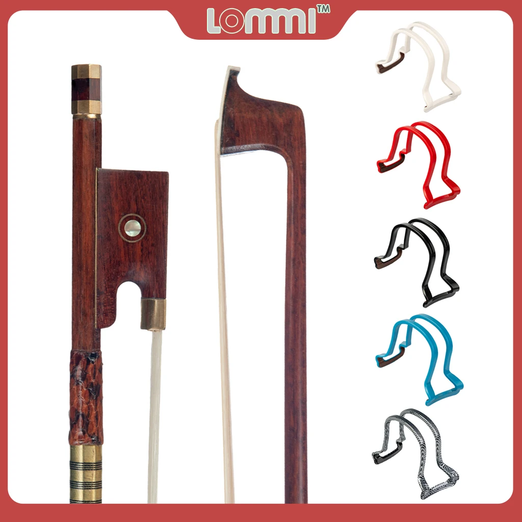LOMMI 4/4 Full Size Pernambuco Violin Bow Snakewood Frog Plastic Violin Bow Collimator Practice Straighten Posture Corrector
LOMMI 4/4 Full Size Pernambuco Violin Bow Snakewood Frog Plastic Violin Bow Collimator Practice Straighten Posture Corrector