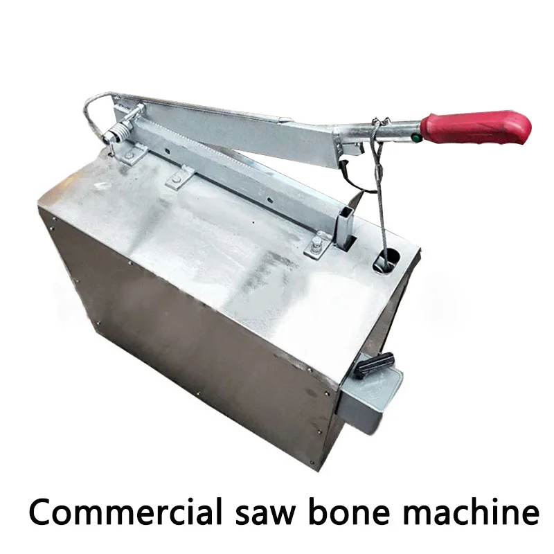 Commercial saw bone machine Stainless steel Cattle/sheep/pig bone cutter QGJ-04 22-type Manual ribs cutting machine 1PC
Commercial saw bone machine Stainless steel Cattle/sheep/pig bone cutter QGJ-04 22-type Manual ribs cutting machine 1PC